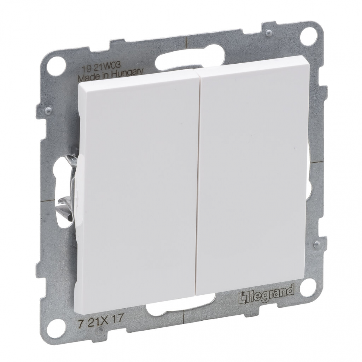 721117 Legrand Double push button white New Suno - 721117 ...