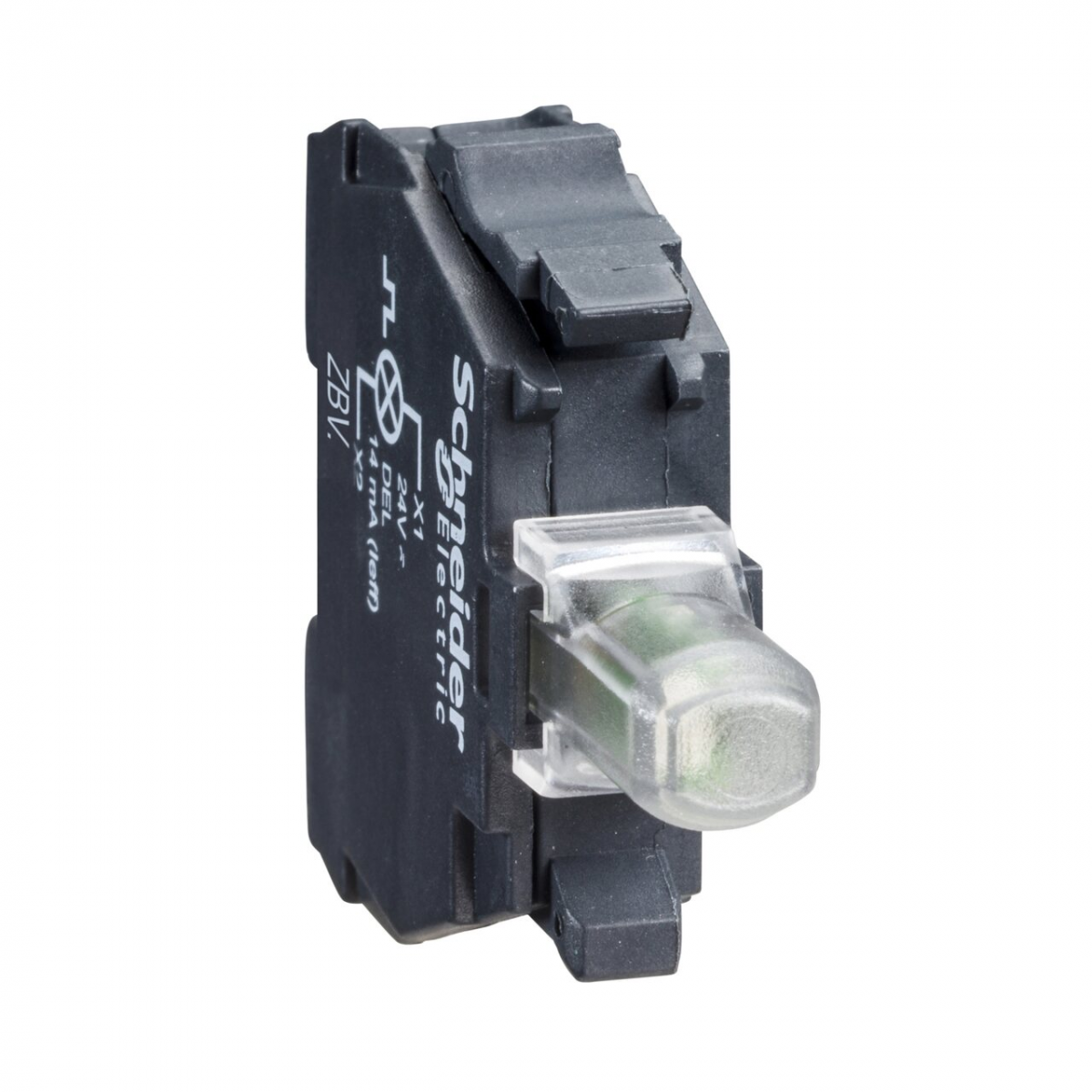 ZBVB3 LED Light block Green 24V - ZBVB3 - Components4Automation